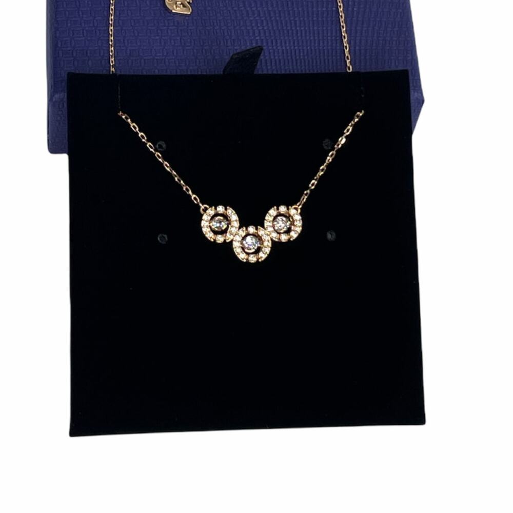 Swarovski Sparkling Dance Trilogy Necklace